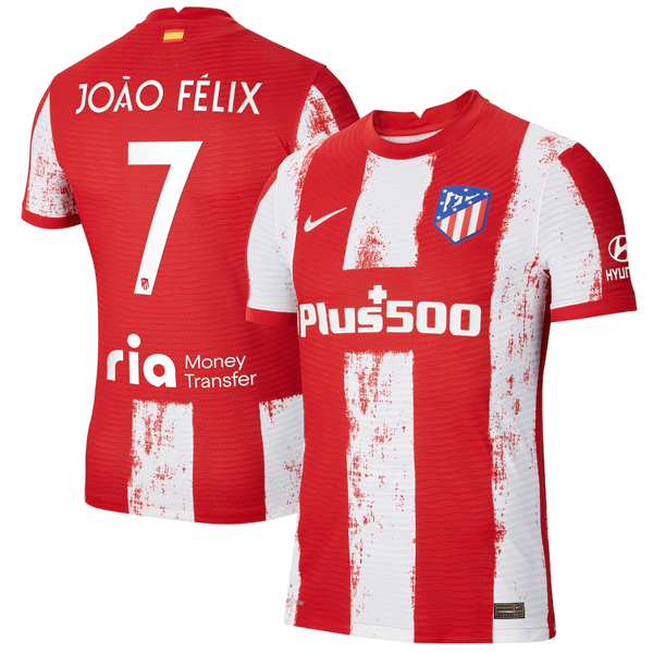 Camiseta Atletico Madrid João Félix 7 Primera Equipo 2021-22